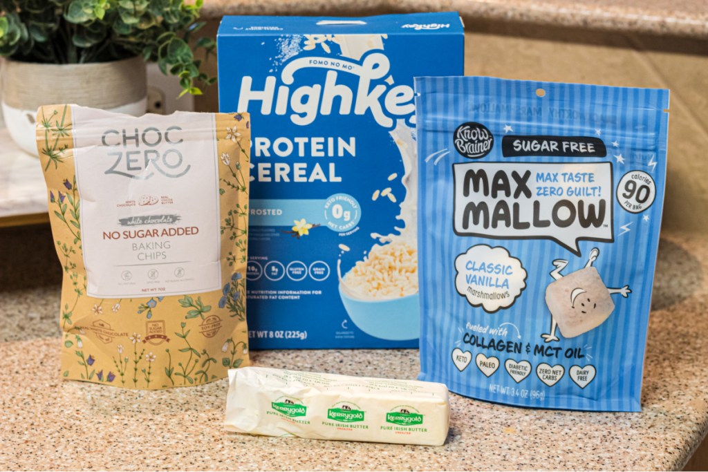 ingredients for keto rice krispie treats