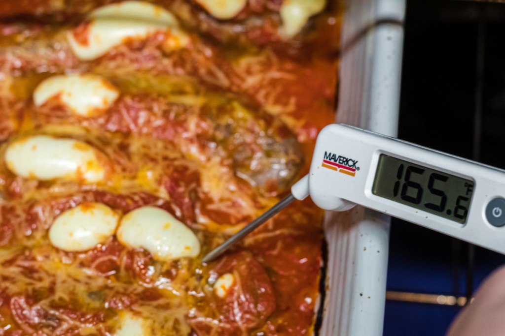 temperature reading for keto cheese stuffed sausage