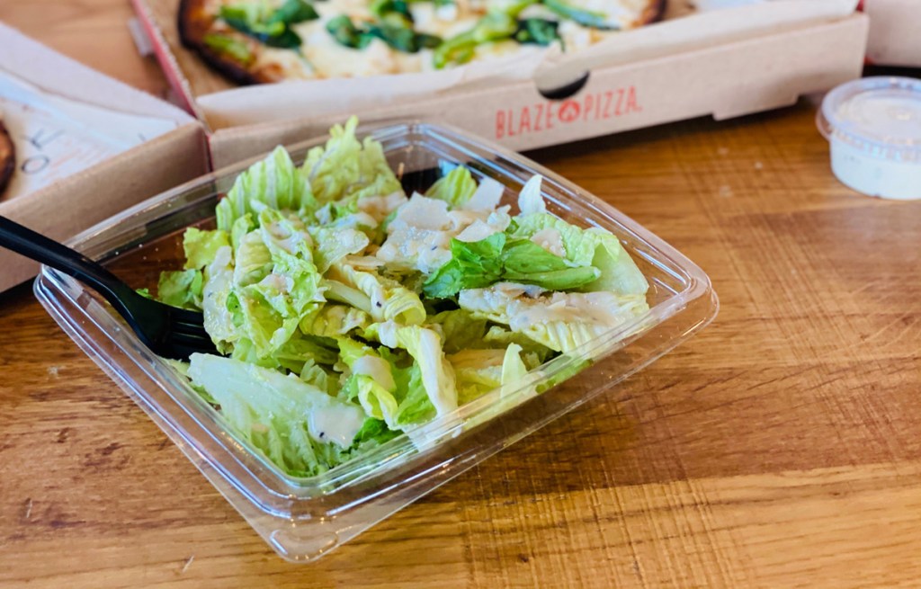 blaze pizza salad