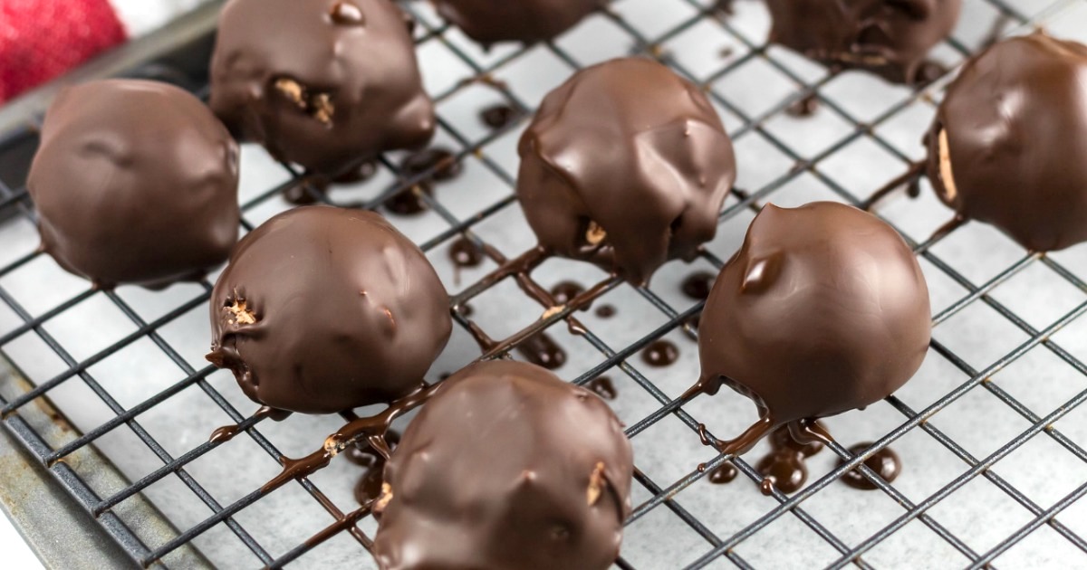 Keto Chocolate Covered Cherry Fat Bombs Recipe | Hip2Keto