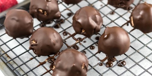Keto Chocolate-Covered Cherry Fat Bombs