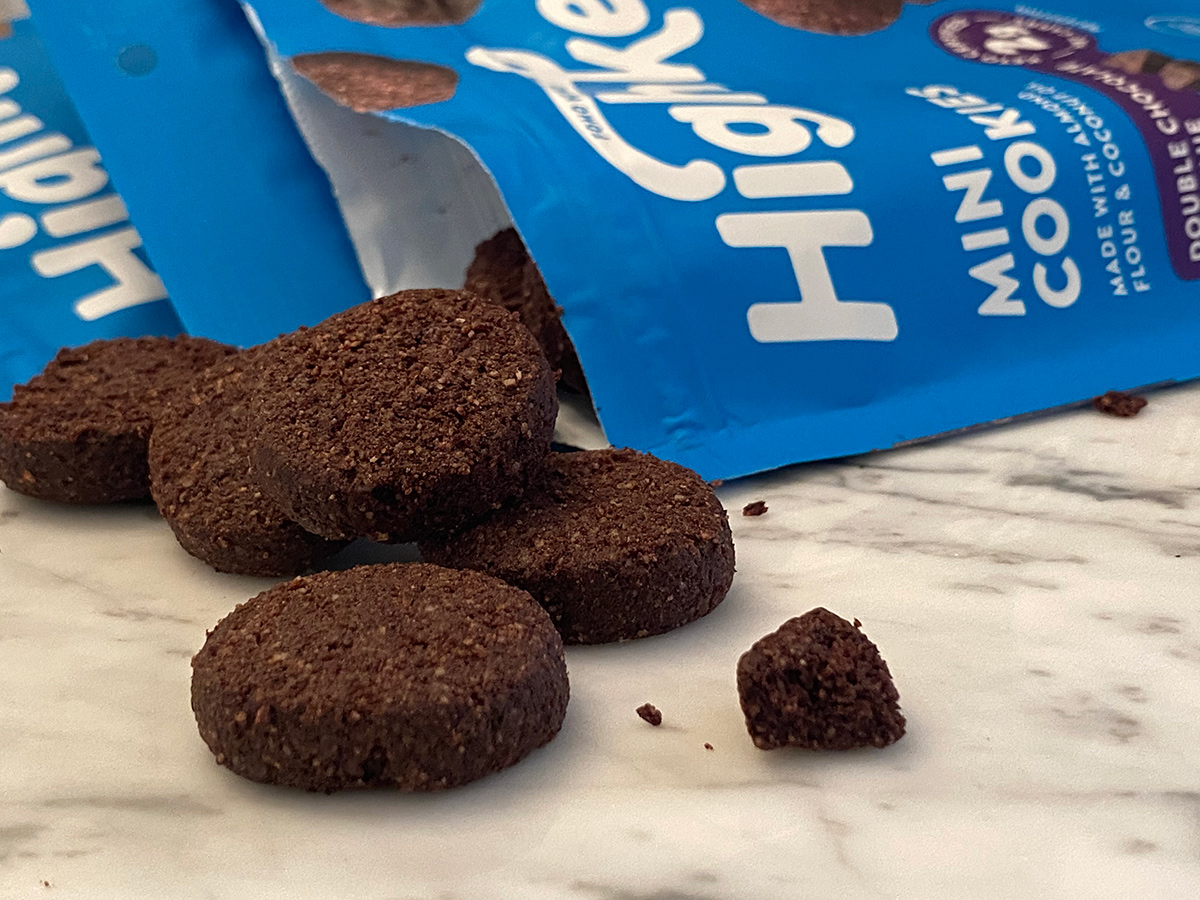 high key chocolate mini cookies