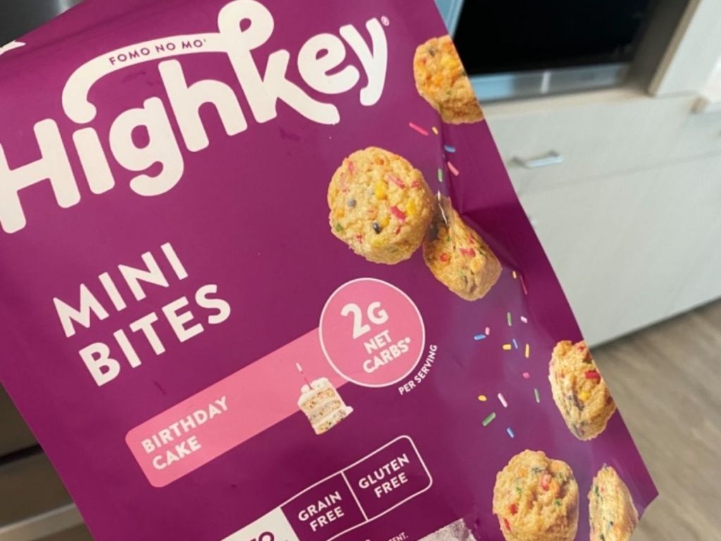 bag of HighKey mini bites