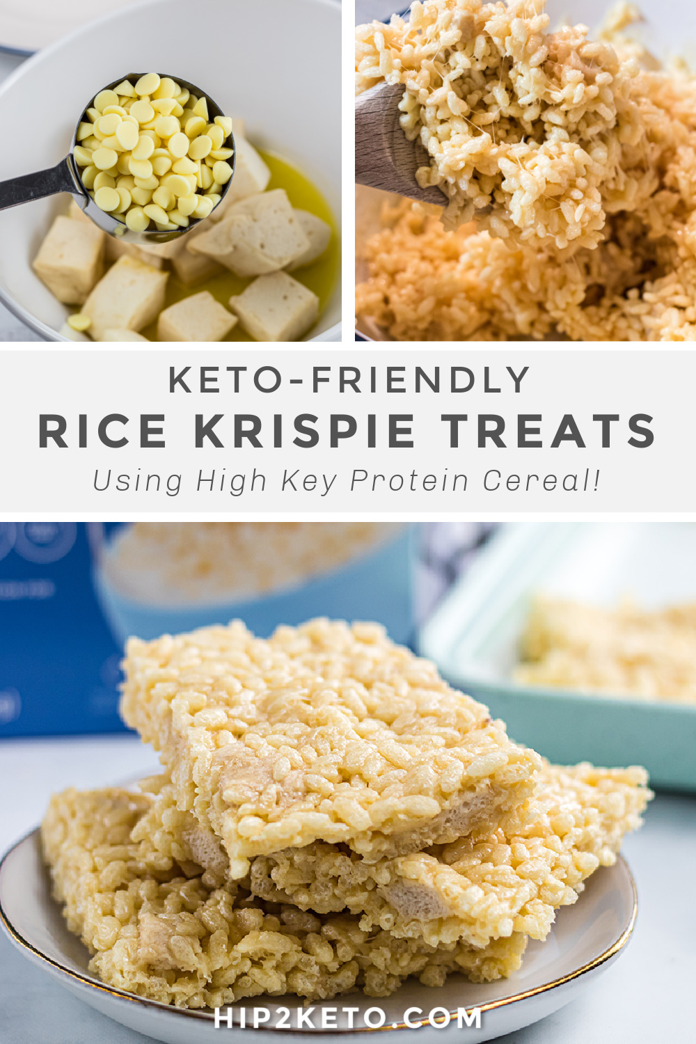 Best Ever Keto Rice Krispie Treats Recipe | Hip2Keto