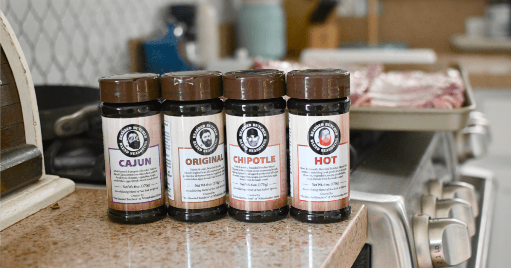 4 bearded butcher spice blends