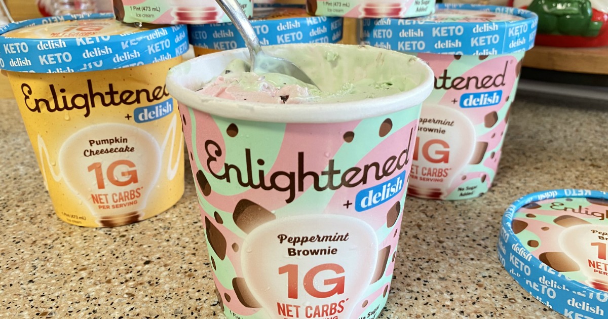 Enlightened Seasonal Keto Ice Creams Are DELISH!