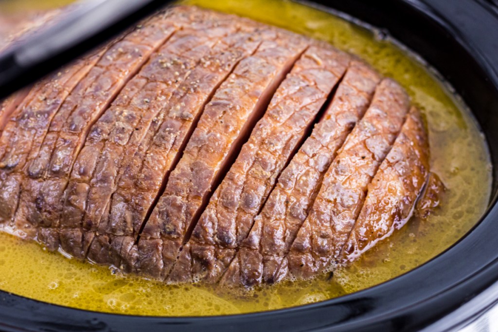 ham in slow cooker