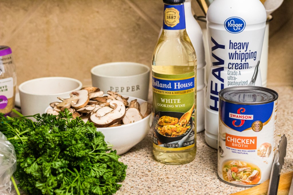 ingredients for keto chicken marsala