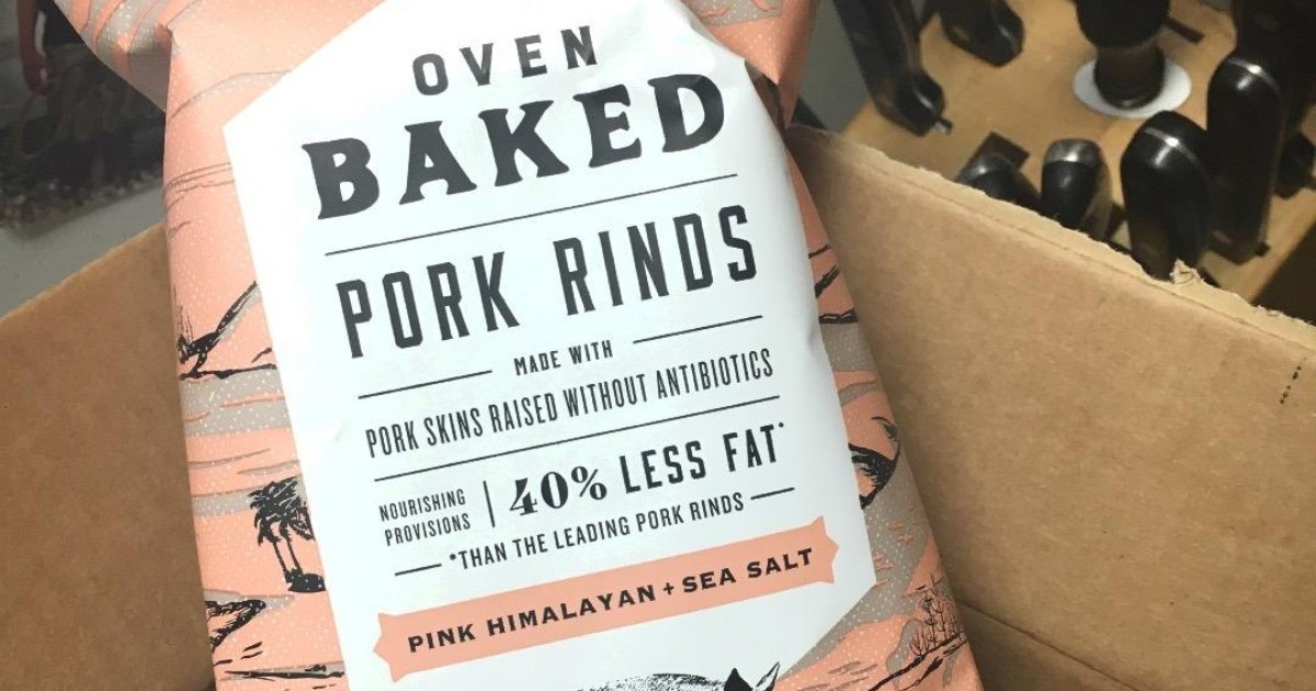 bag of baked pork rinds