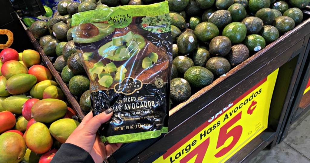 frozen vs fresh avocados