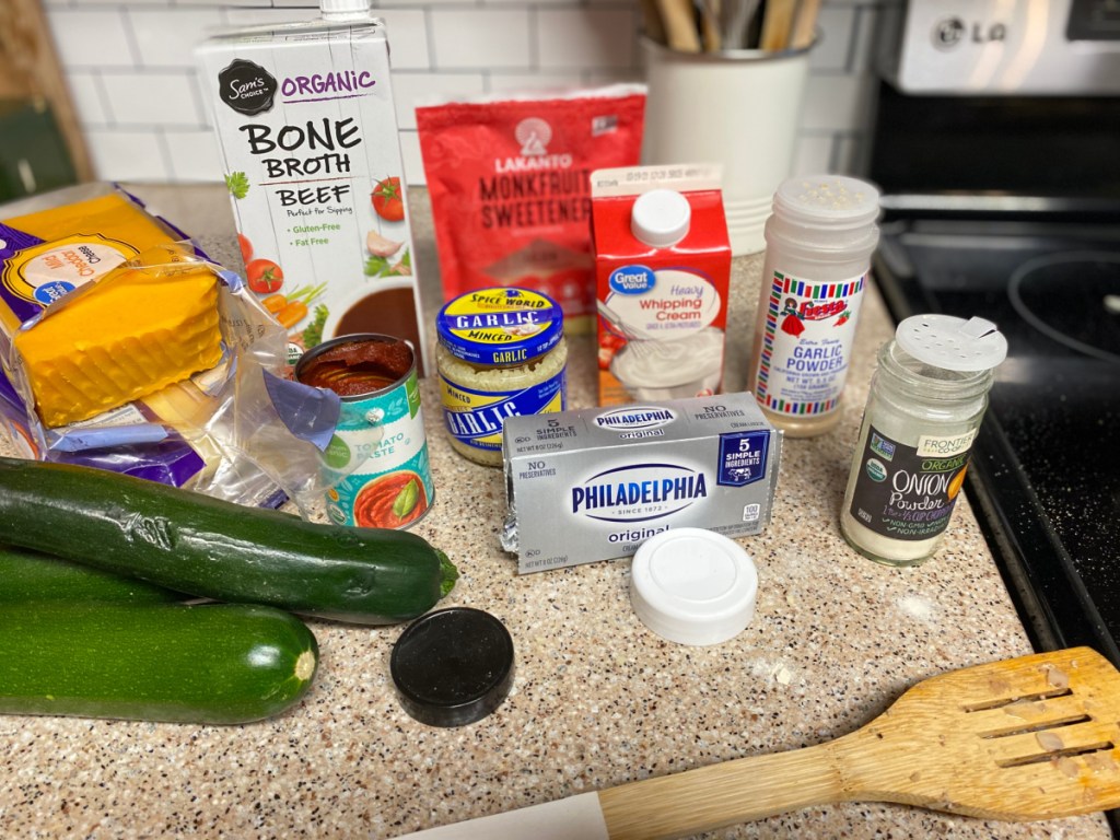 ingredients for keto hamburger helper