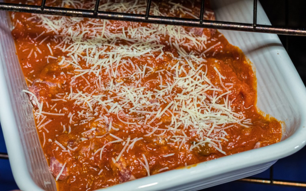 sausages in oven