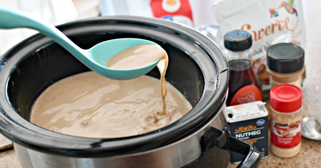 spoon with slow cooker keto latte