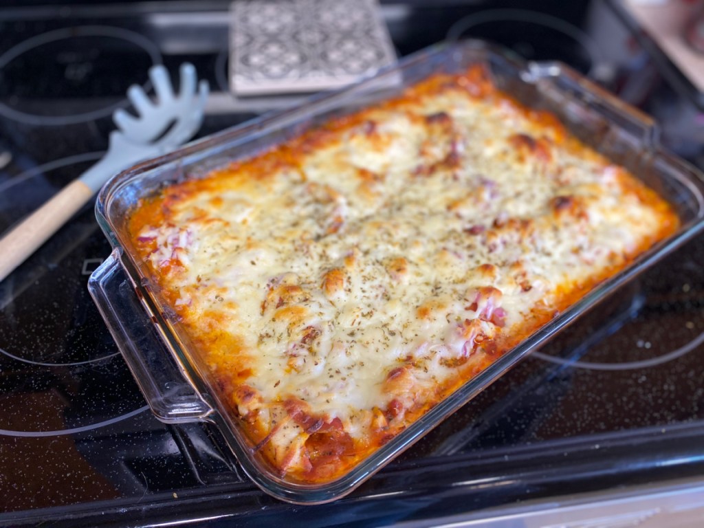 Keto Chicken Pepperoni Casserole 