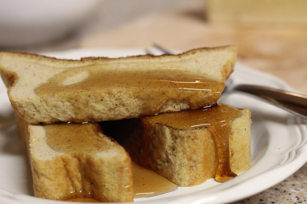 keto french toast on a plate