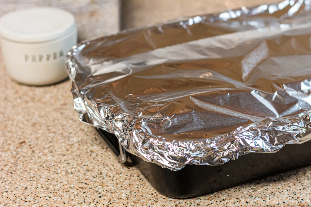 aluminum foil over brisket 