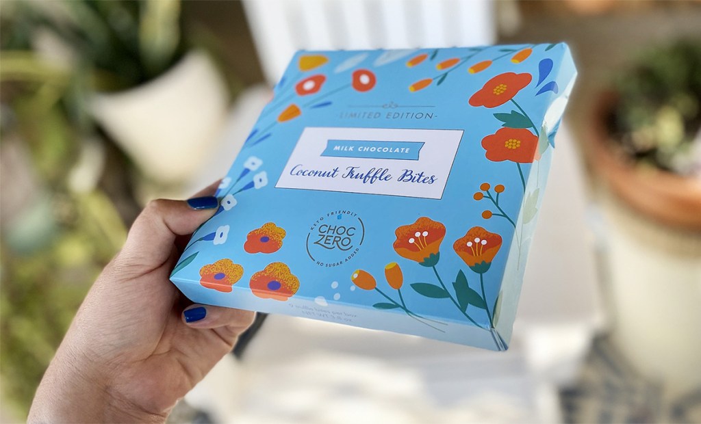We Love ChocZero's New Keto Coconut Truffle Bites Hip2Keto