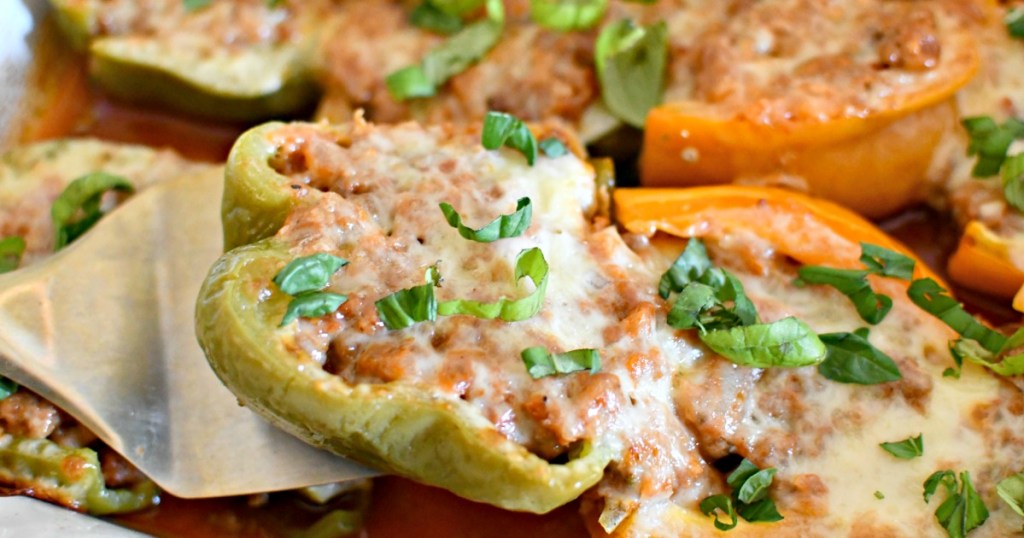 These Keto Italian Stuffed Peppers are Insanely Yum Hip2Keto