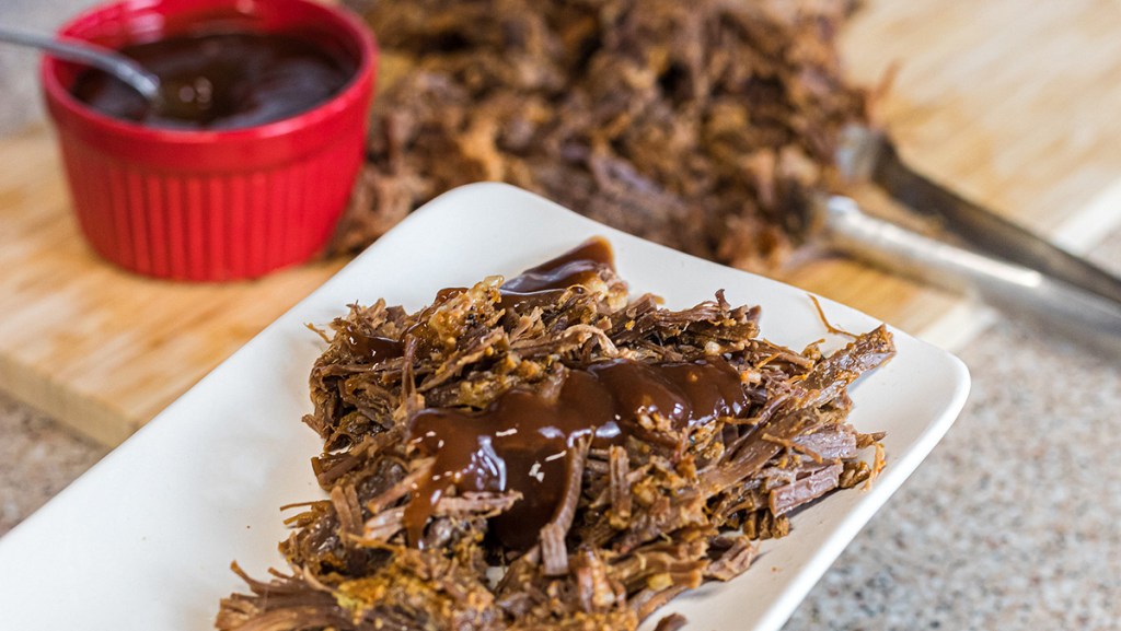 keto brisket on platter