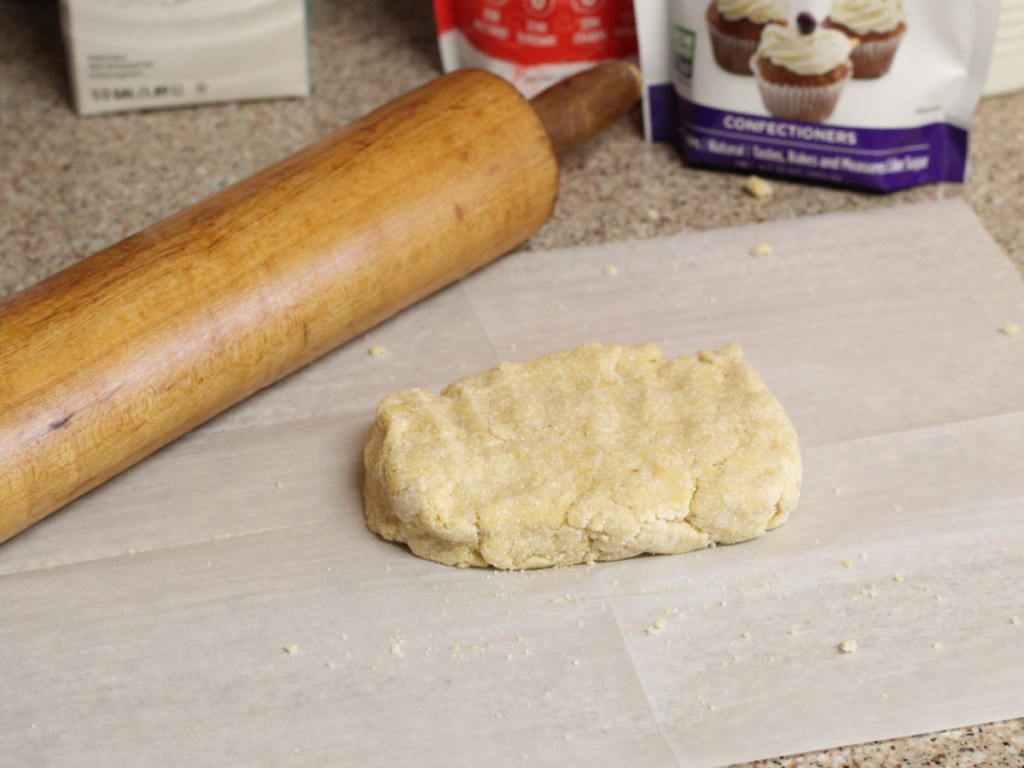 dough on counter