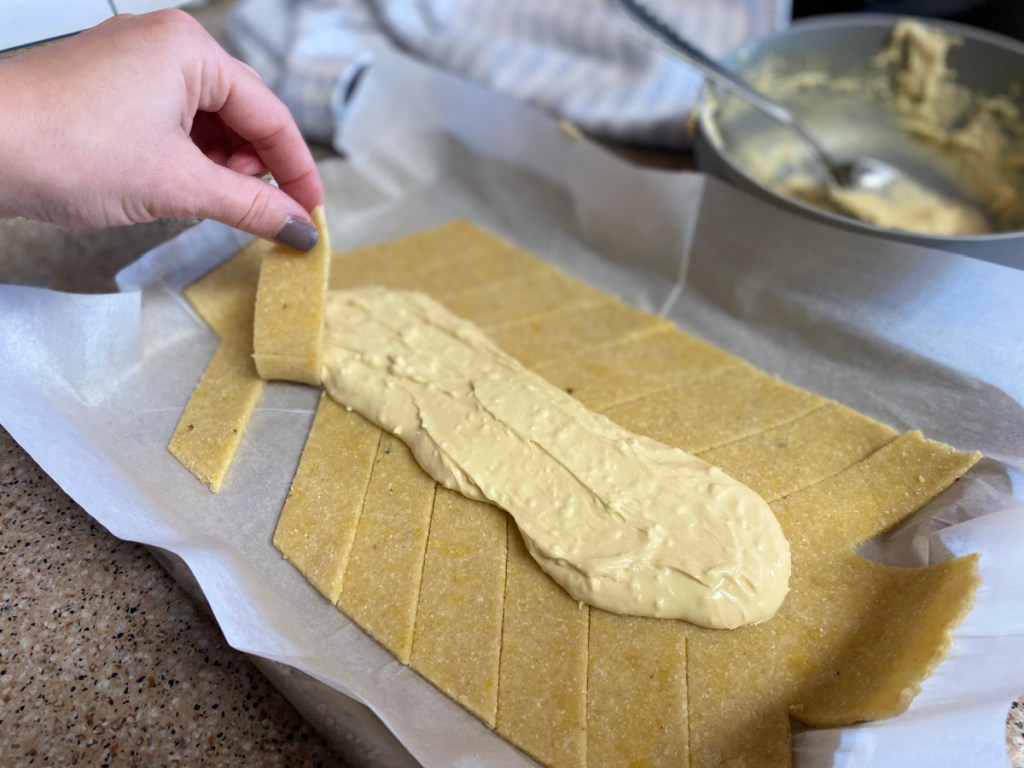 folding keto dough