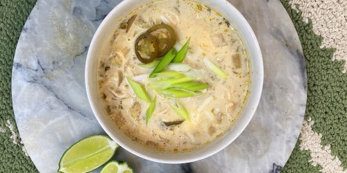 Crockpot Keto Chicken Enchilada Soup – Easy Comfort Food Recipe!
