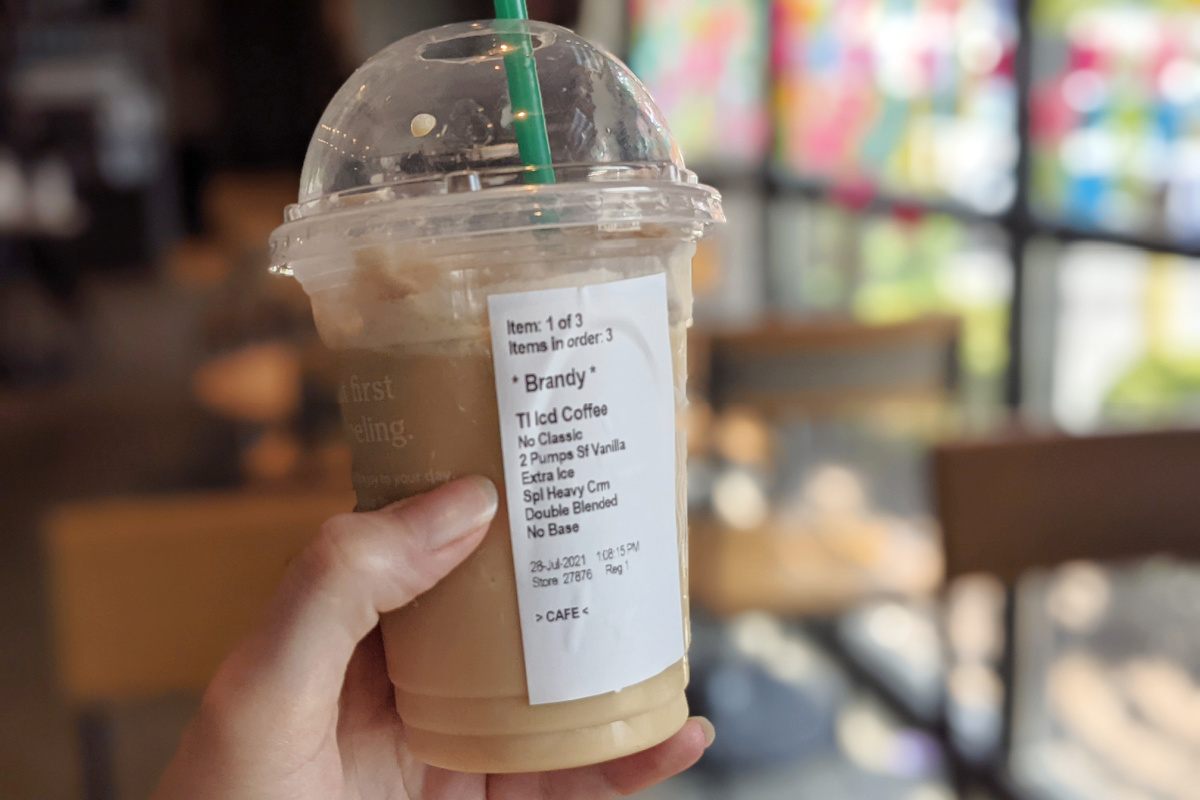 How to Order a Healthy Starbucks Frappuccino