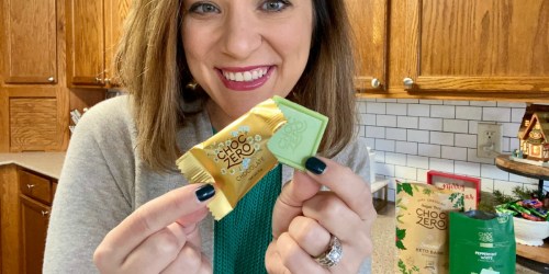 Save on ChocZero’s Keto Christmas Collection, Includes Peppermint Bark, Syrup, & Chocolates!