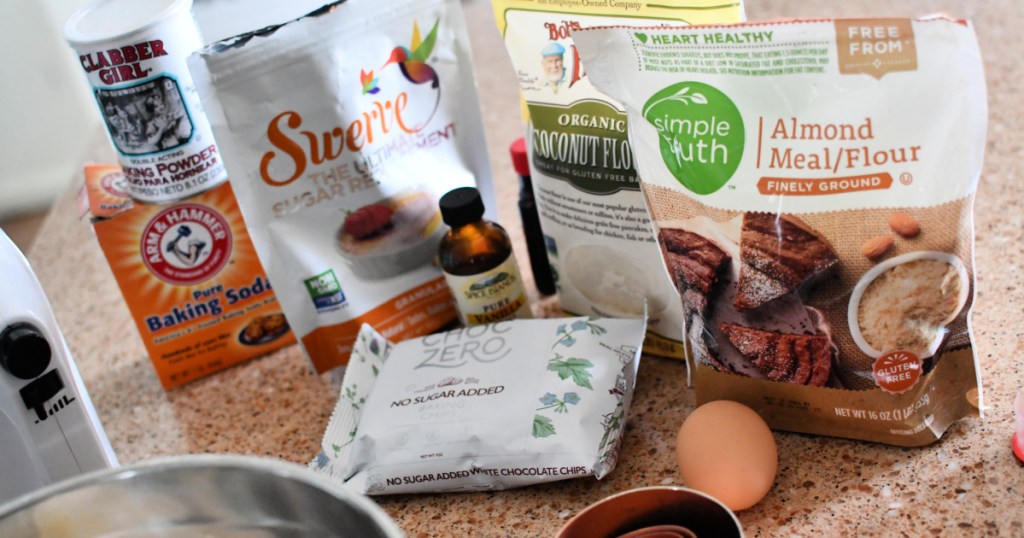 ingredients to make keto sugar cookies