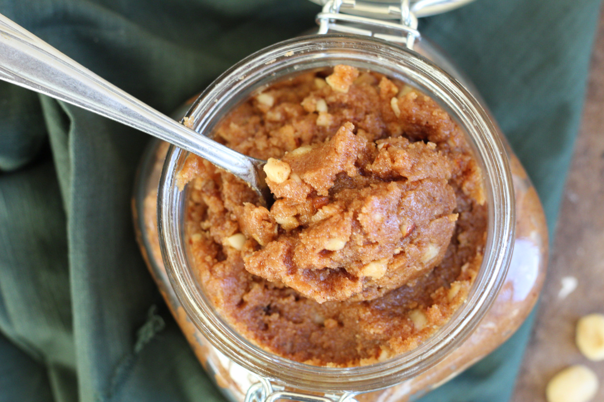 keto edible peanut butter cookie dough