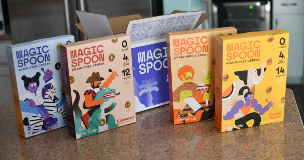 Magic Spoon Cereal with Box