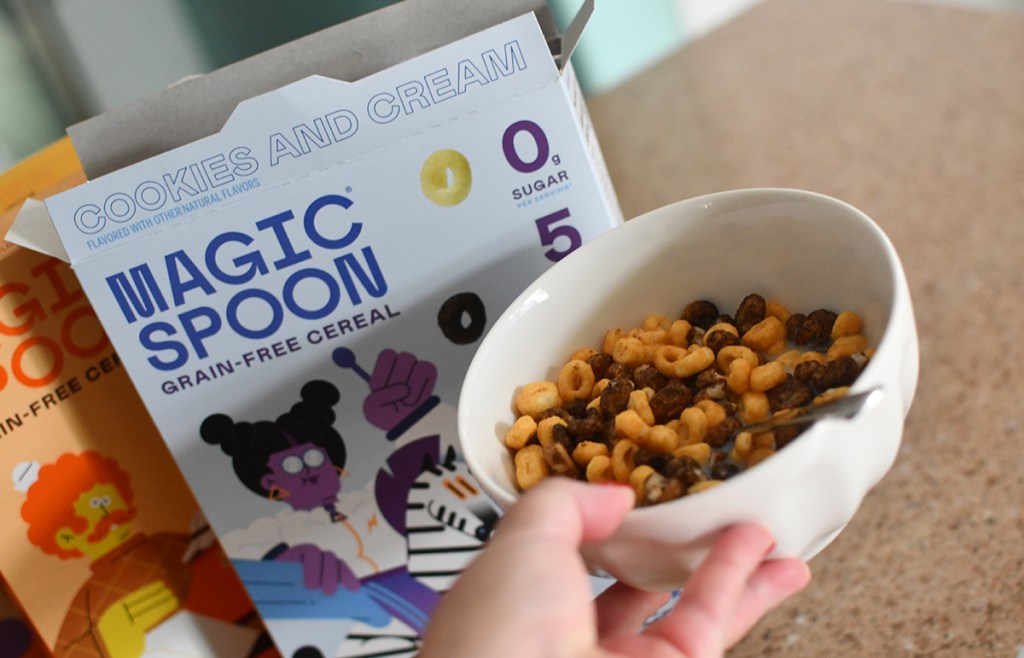 cookies and cream magic spoon cereal