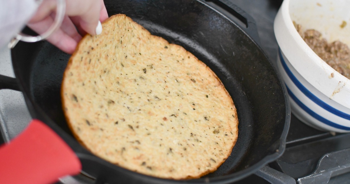 outer aisle keto cauliflower crust for keto taco pie 