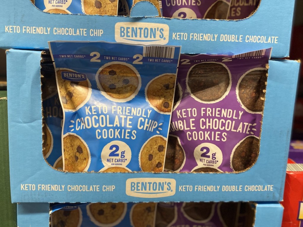 Benton's Keto-friendly cookies at ALDI