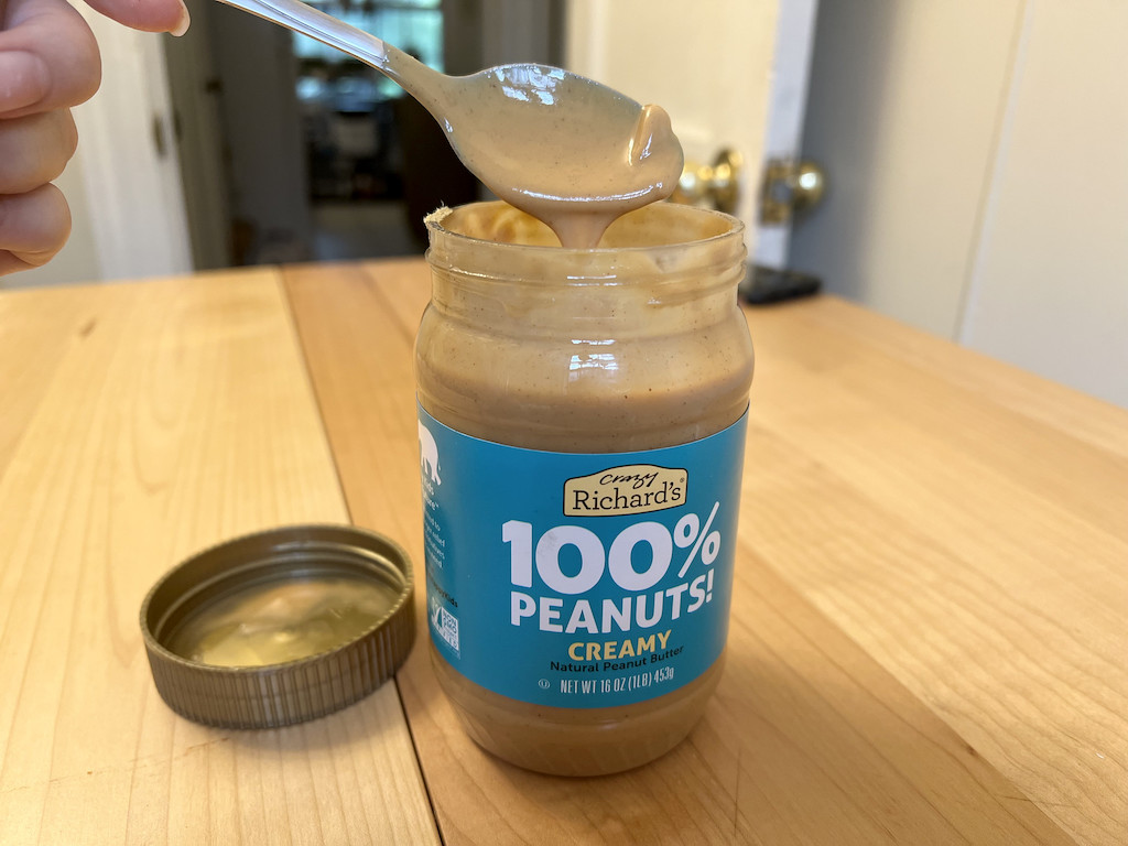 Crazy Richard's peanut butter 