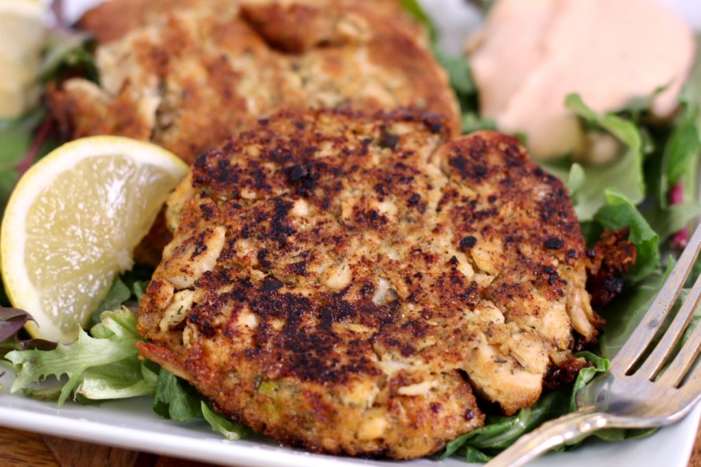 keto salmon patties