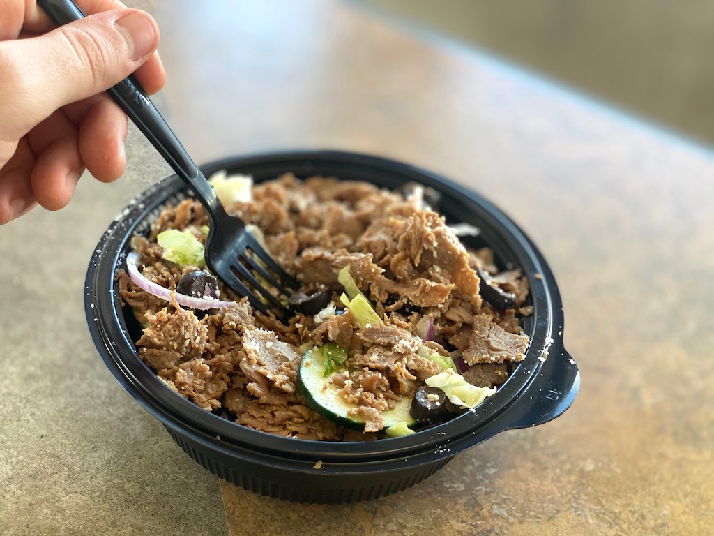 Subway steak protein bowl 