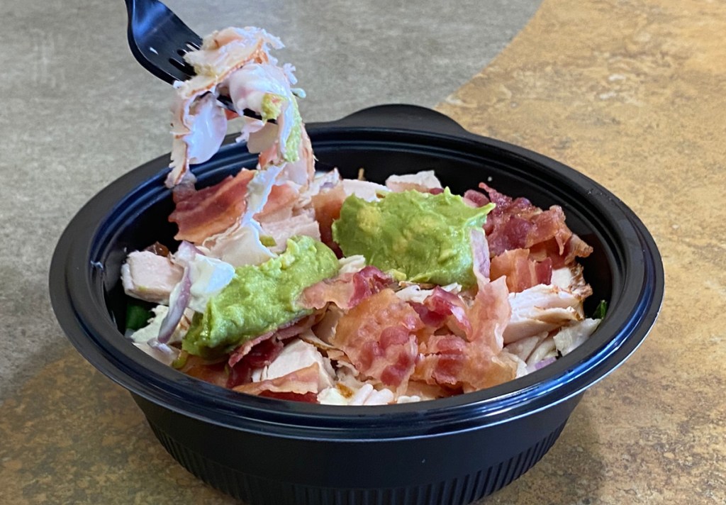 subway cali fresh turkey protein bowl