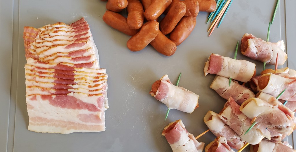 wrapping smokies in bacon