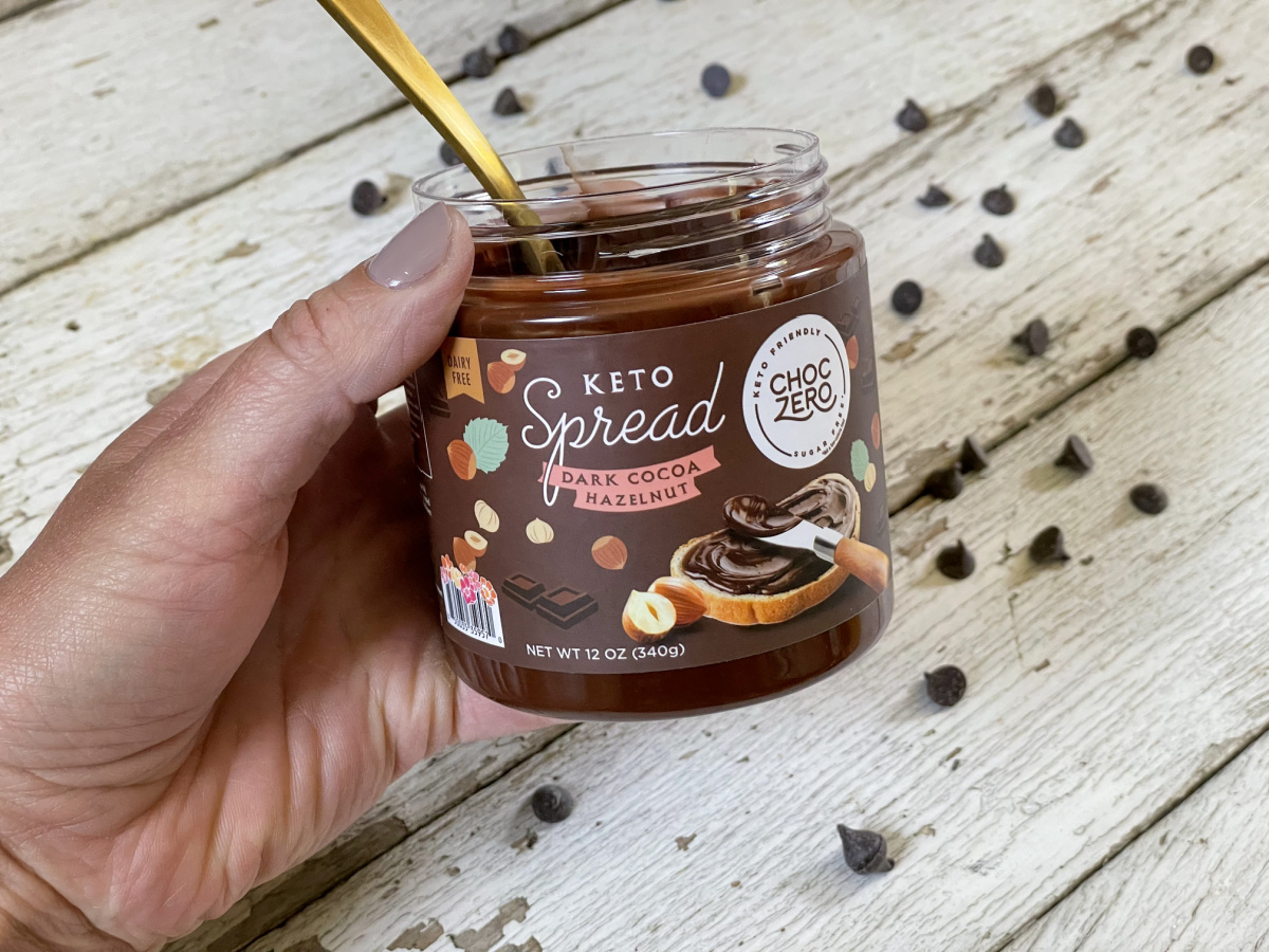 ChocZero Sugar Free Hazelnut Spread is Keto Cocoa Heaven