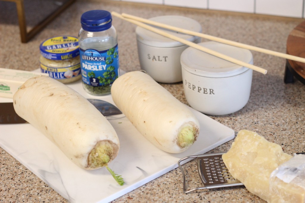 ingredients for keto crispy potato bites