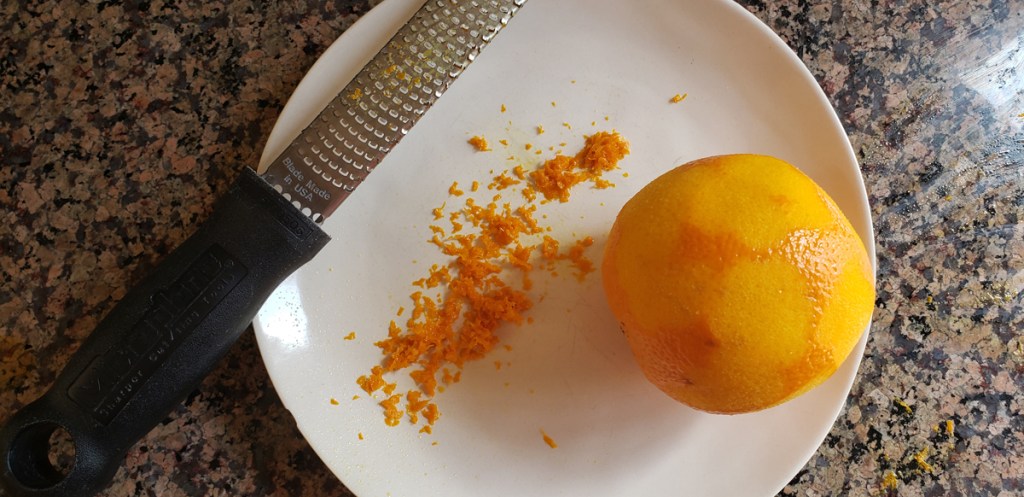 Orange zest