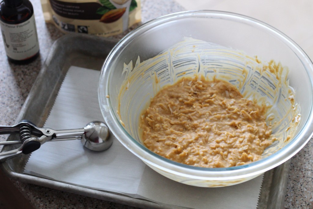 truffle mix in bowl