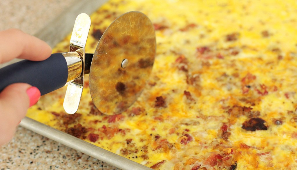 sheet pan omelet