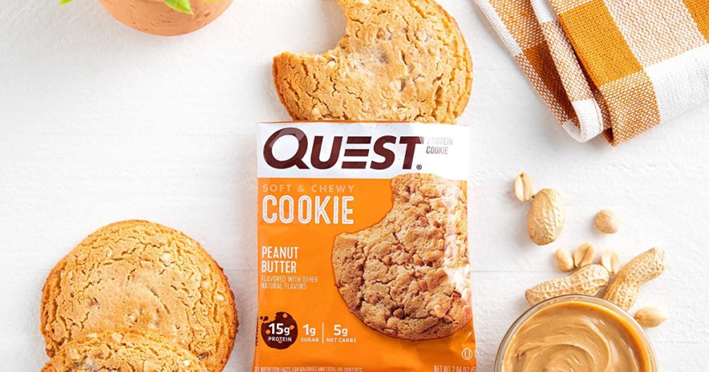 quest nutrition peanut butter protein cookie