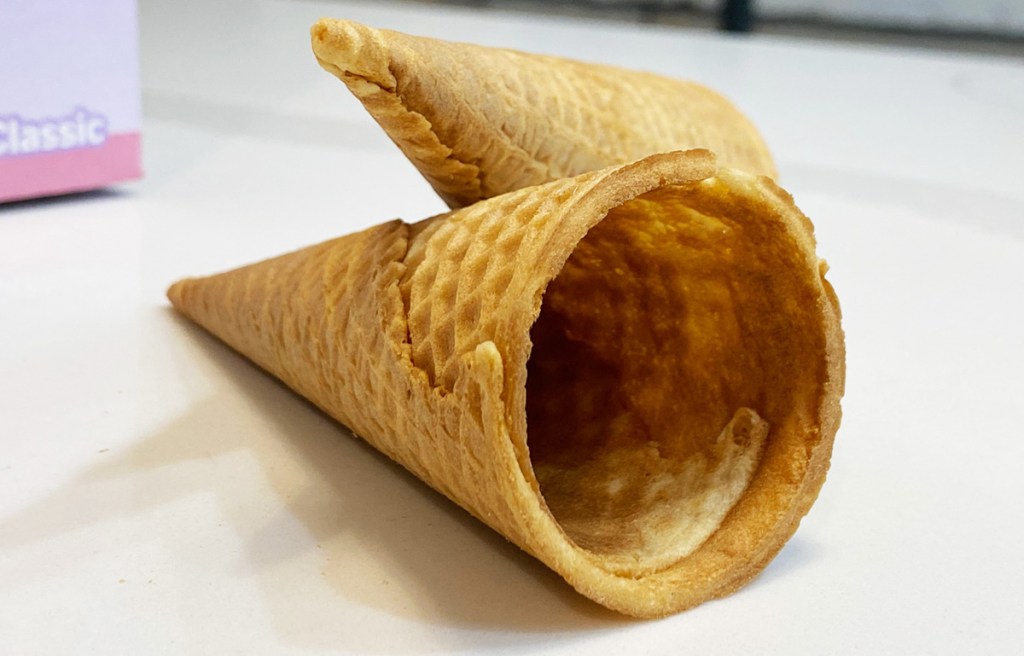 ice cream cones