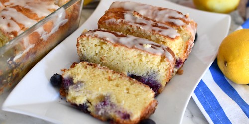 Bake This Easy & Delicious Keto Blueberry Lemon Pound Cake!