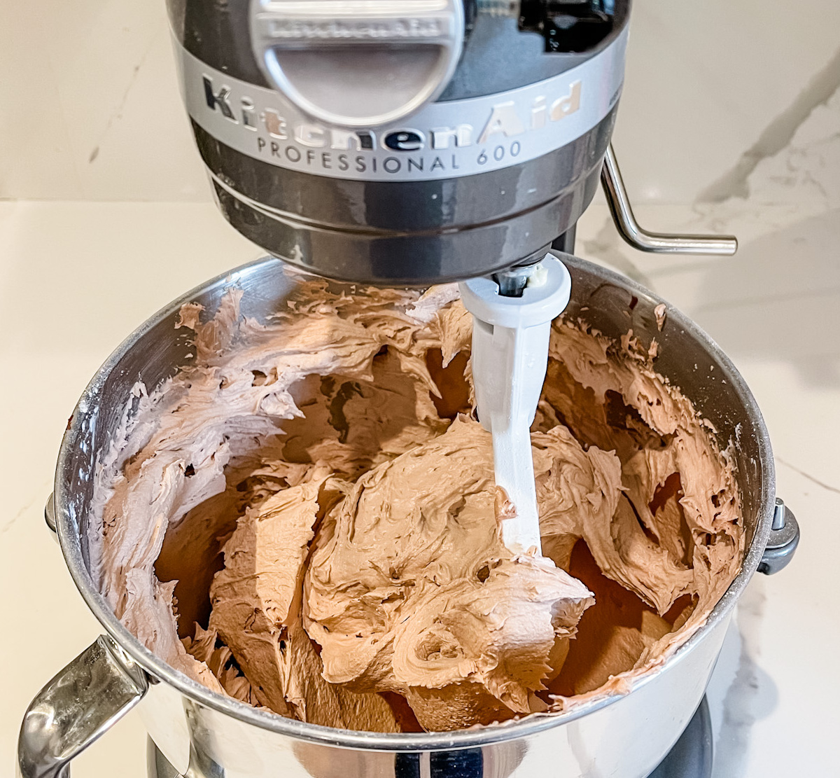 Chocolate Hazelnut buttercream frosting