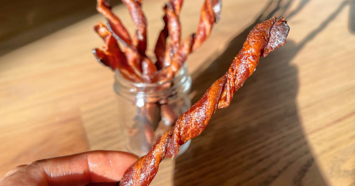 Twisted Candied Bacon