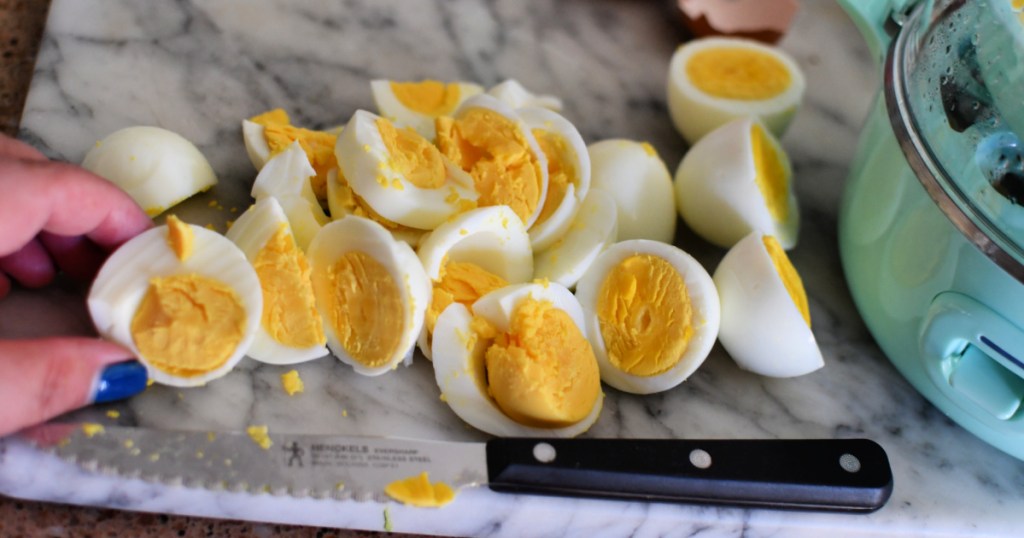hardboiled eggs from dash egg cooker
